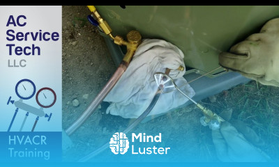 Brazing Copper Tubing to HVAC Service Valves with a Oxy Acetylene Cap N Hook Torch Tip