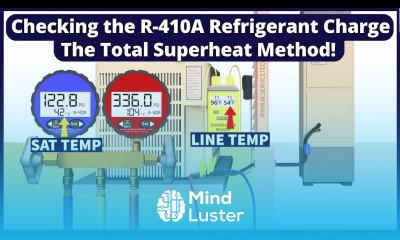 R 410A Refrigerant Charge Measurement Examples on Air Conditioners Total Superheat Method Practice