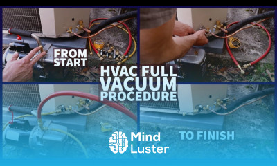 HVAC Full Vacuum Procedure From Start to Finish