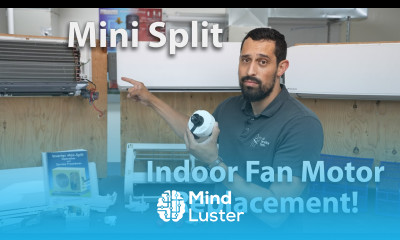 Replacing an Indoor Mini Split Fan Motor on Fujitsu Mitsubishi and Daikin Wall Mounted Units