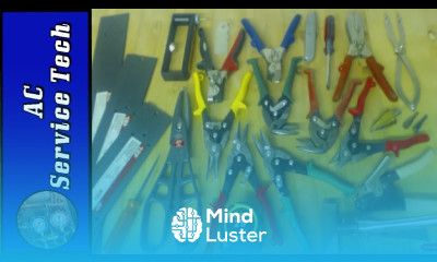 HVAC Ductwork Sheet Metal Tools Basics Uses Demonstration of Each