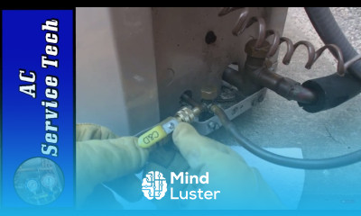 Leaking Refrigerant Replace the Leaky Schrader Valve without Removing the Refrigerant Shown