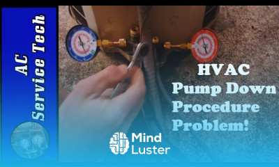 HVAC Pump Down Procedure Problem