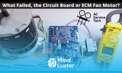 ECM Fan Motor Won t Turn On or Won t Shut Off on HVAC Unit Testing the Board and Fan Motor