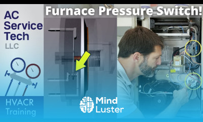 The Real Operation of a PRESSURE SWITCH in a GAS FURNACE Heater Also Testing