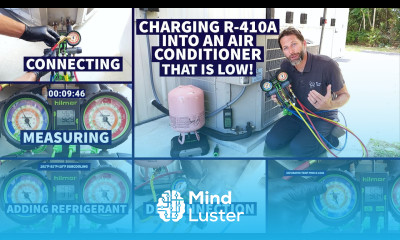 Charging R 410A into an Air Conditioner that s Low Connect Measure Add Refrigerant Disconnect