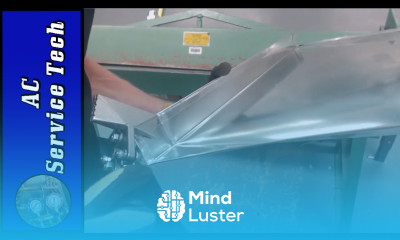 HVAC Emergency Condensate Pan Bend and Make a Pan that does Not need to be Brazed or Leak Tested