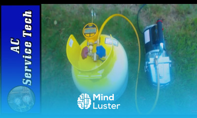 HVAC Vacuum Procedure for a New Recovery Tank