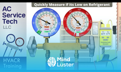Fast Check for a Very Low Refrigerant Charge on an A C Unit