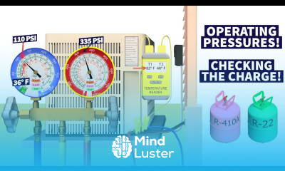R 22 and R 410A Operating Pressures on Air Conditioners Checking the Charge