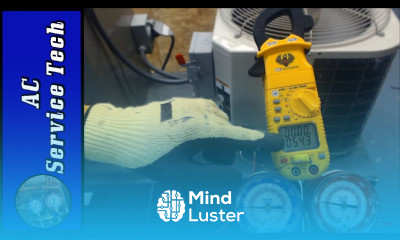 Refrigerant Charging Testing the TXV Bulb Pressures with Bulb in Hot Water Ice Water Normal