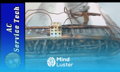 Brazing TXV External Equalizing Tube onto Evaporator Coil Suction Line Replacement of TXV