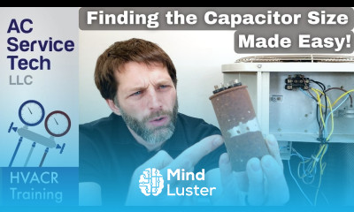 Finding Run CAPACITOR SIZE on an AC Unit Ratings Worn Off