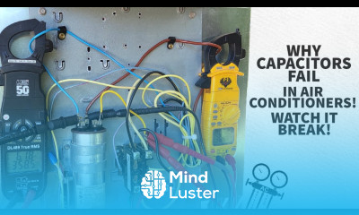 WHY CAPACITORS FAIL in Air Conditioners Watch it Break