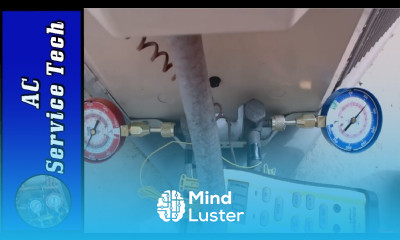 Easy and Quick Way to Check A C Refrigerant Charge Connect Test Gauges