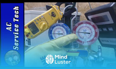 Charging an AC System Low on Refrigerant in Real Time Part 1