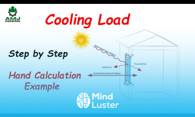 Cooling Load hand calculation example HVAC 13