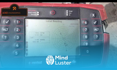 Vibration measurment on cooling towers