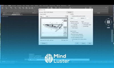 Simplest and Most Accurate way to convert from PDF to DWG