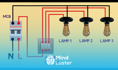 electrical house wiring 3 gang switch wiring diagram connection