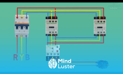 reverse forward dol starter power wiring