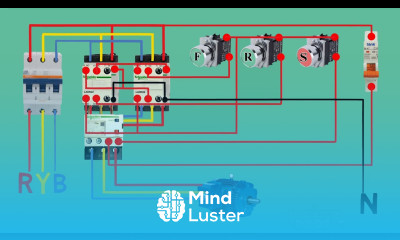 reverse forward dol starter control wiring