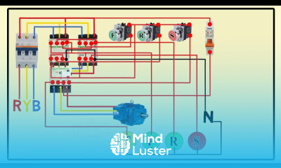 reverse forward dol starter indicator wiring