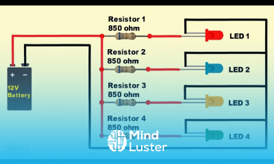 Multiple LED Series And Parallel Circuit Diagram