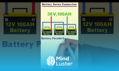 Battery series and parallel connection