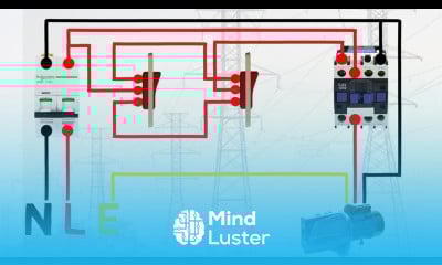 single phase motor control from two places
