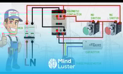 three phase motor run single phase line