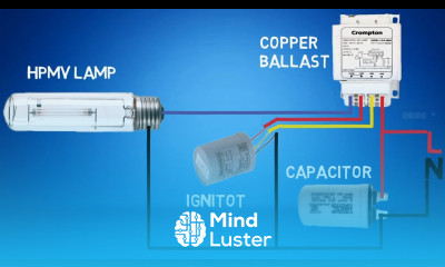 mercury vapour lamp sodium vapour lamp connection diagram