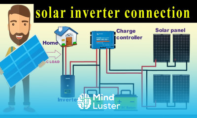 solar inverter connection for home