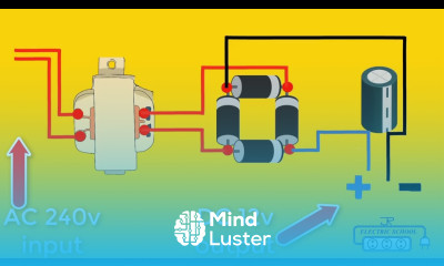 AC 240v to DC 12v converter electrical diagram