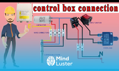 Submersible Motor Control Box Connection