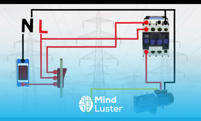 water pump control two way switch with magnetic contactor