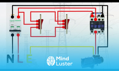 single phase motor control from two places