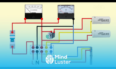 single phase submersible motor starter wiring mcb type