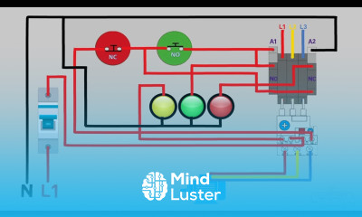 direct online starter electrical animation video