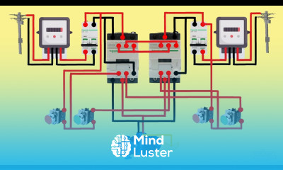 how to control 1 single phase motor in 2 energy meter