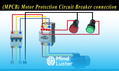 MPCB Motor Protection Circuit Breaker connection