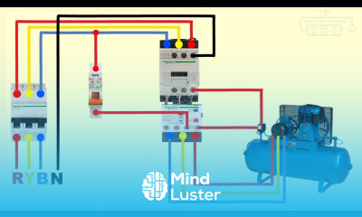 air compressor automatically ON OFF connection