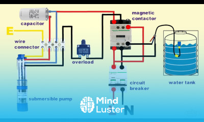 submersible motor float switch connection
