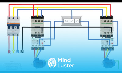 Learn how to control 3 phase motor in two way switch - Mind Luster