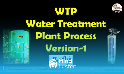 Water treatment Plant Process in Tamil TDS TSS Turbidity