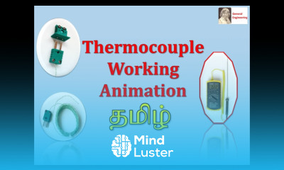 Thermocouple working animation RTD vs Thermocouple in Tamil
