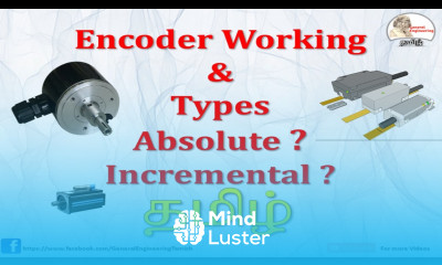 What is Encoder working and types Absolute and incremental in Tamil