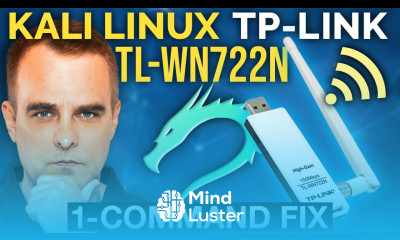 Kali Linux TP Link TL WN722N install 1 command fix