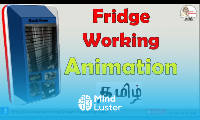 Refrigerator Fridge working animation parts and function in Tamil How does refrigerator works
