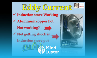 Eddy current induction stove working animation in tamil